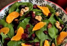 طرز تهیه سالاد اسفناج