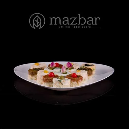 بشقاب سه گوش (6عددی)