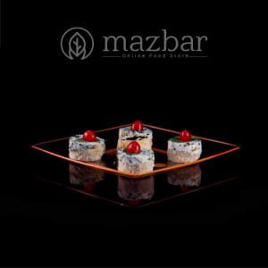 بشقاب چهار گوش