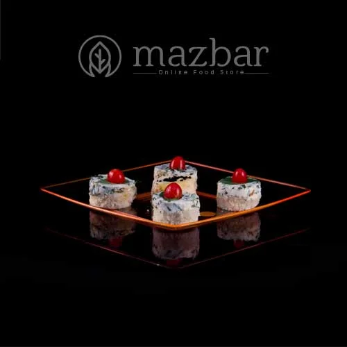 بشقاب چهار گوش