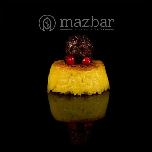 ته چین کوفته با سس انار فینگر فود