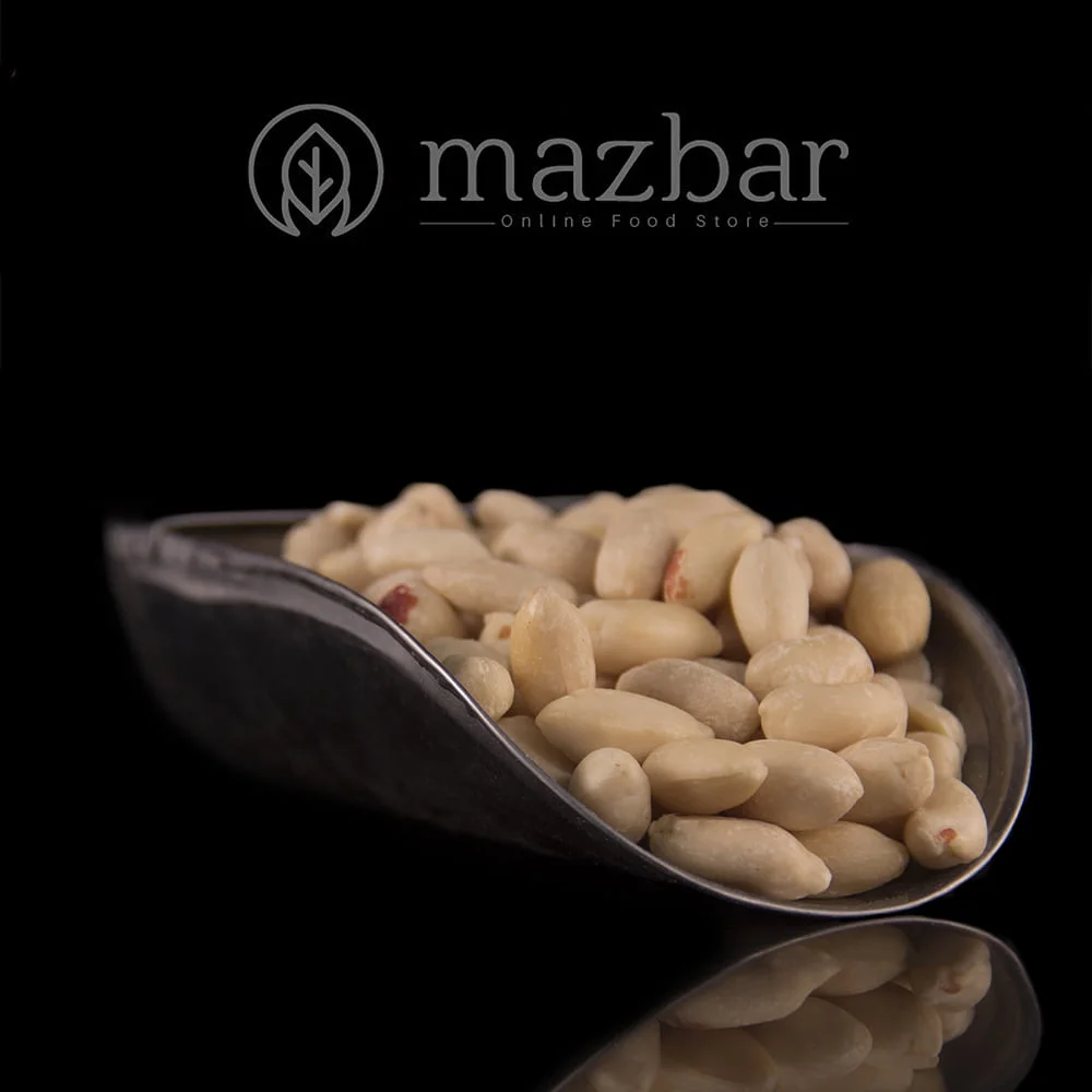 بادام زمینی خام درجه یک