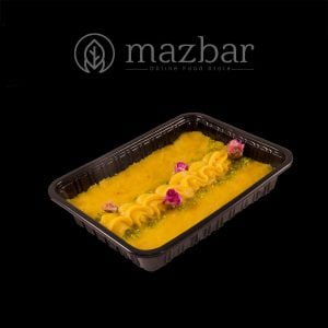 حلوا زعفرانی نیم کیلویی