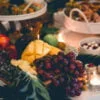 تزیین میز سفید 6