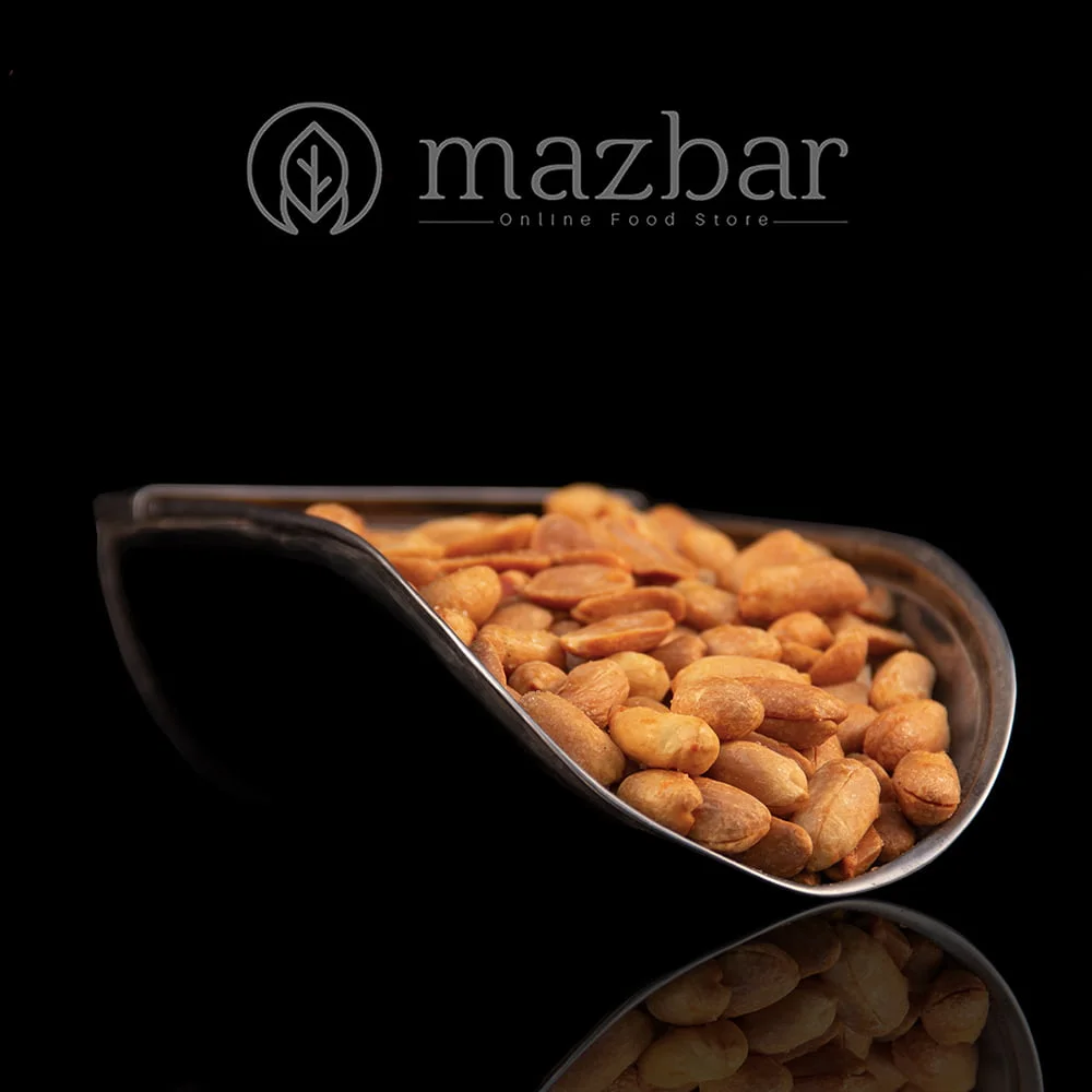 بادام زمینی سرکه نمکی