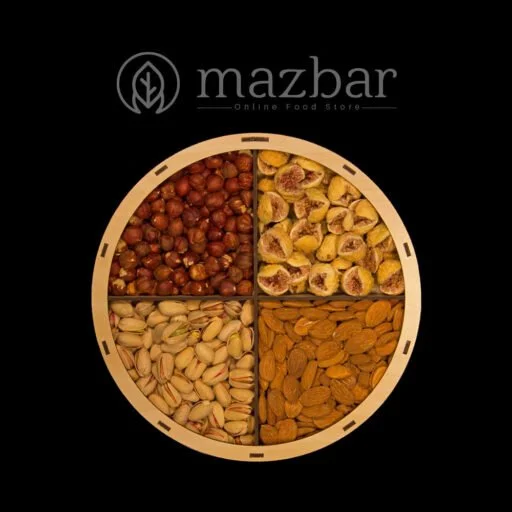 سینی آجیل ایرانی مشکی