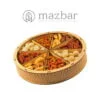 سینی آجیل چهار مغز رویال سفید