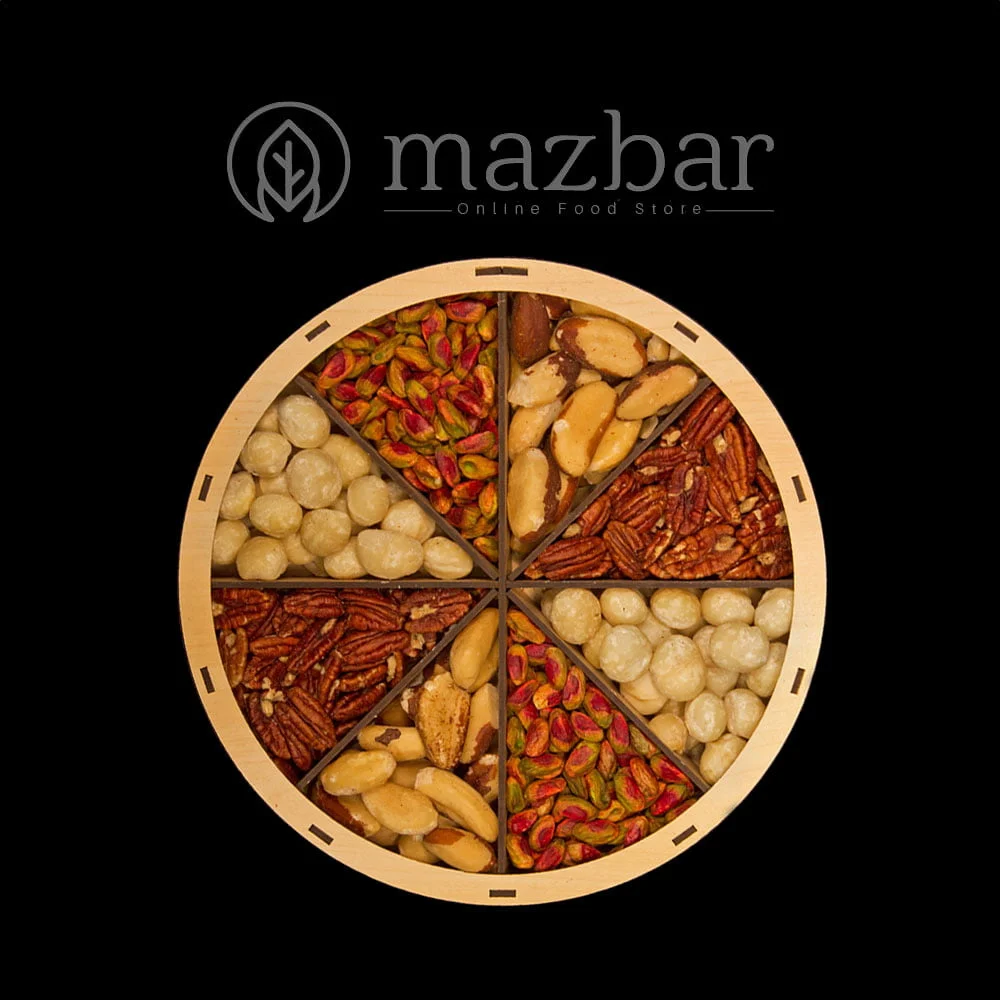 سینی-آجیل-چهار-مغز-رویال-مشکی