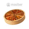 سینی بادام درختی شش طعم سفید