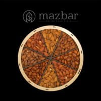 سینی بادام درختی شش طعم مشکی