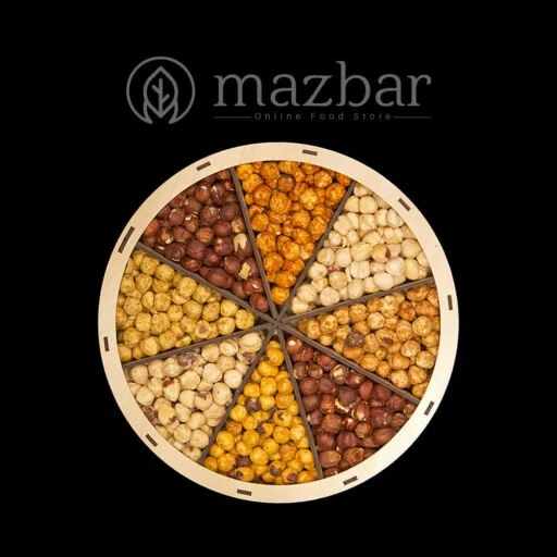 سینی مغز فندق شش طعم