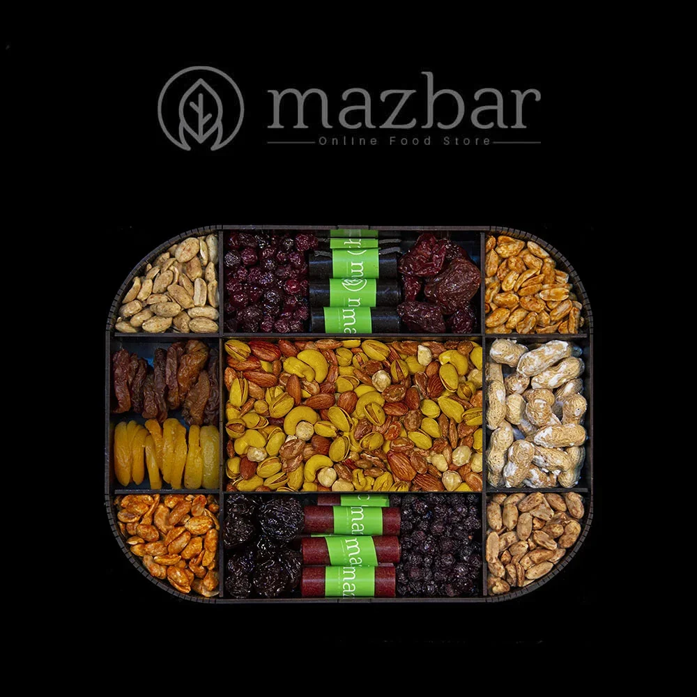 سینی آجیل آره نا با آجیل شور