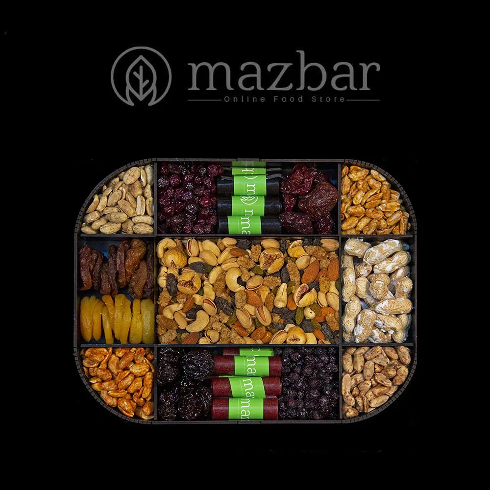 سینی آجیل آره نا با آجیل شیرین