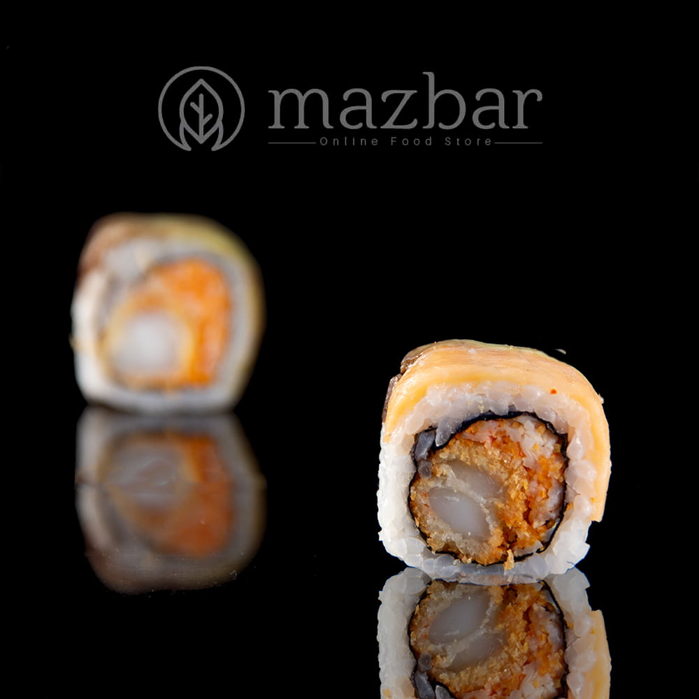 سوشی رینبو رول