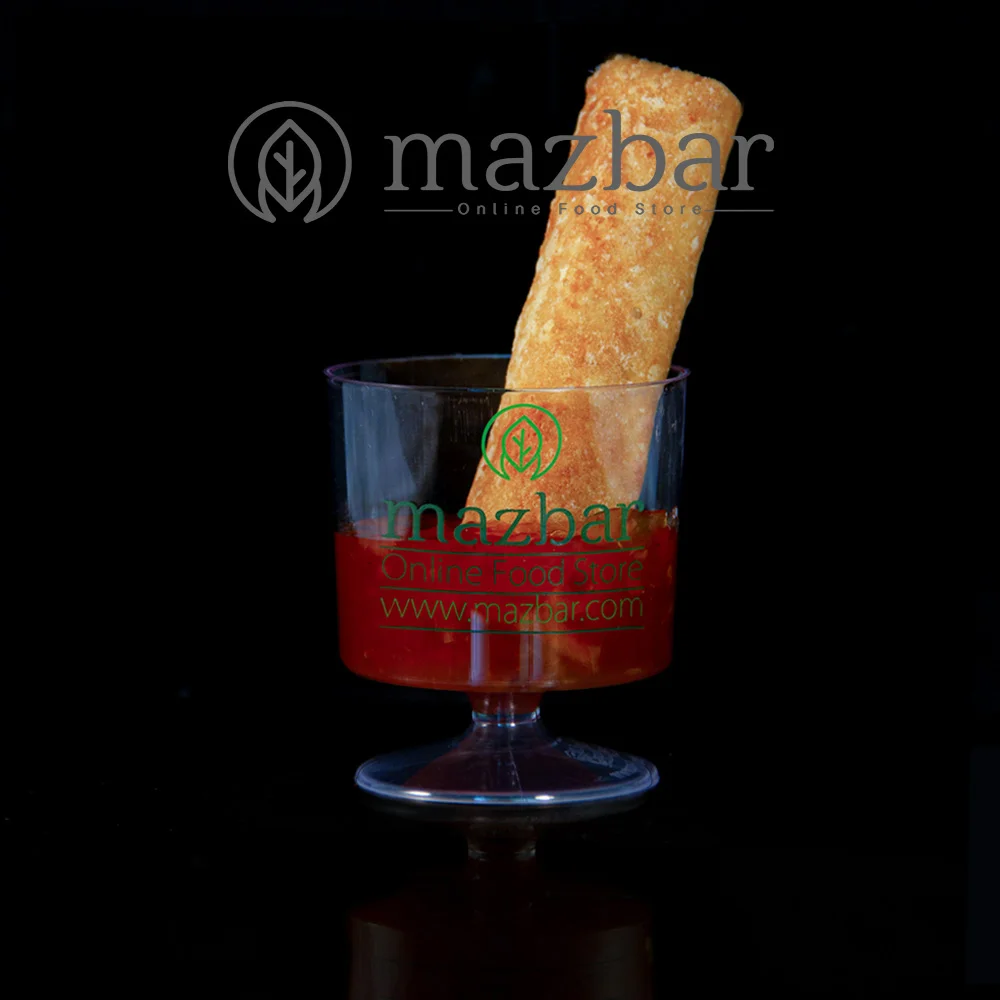 سینی اسپرینگ رول مرغ و اسفناج