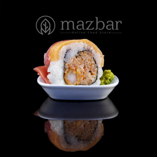سوشی رینبو رول-سوشی بار