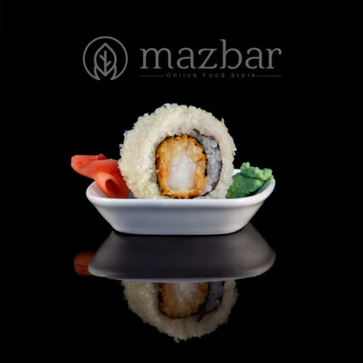 سوشی کریسپی شریمپ-سوشی بار