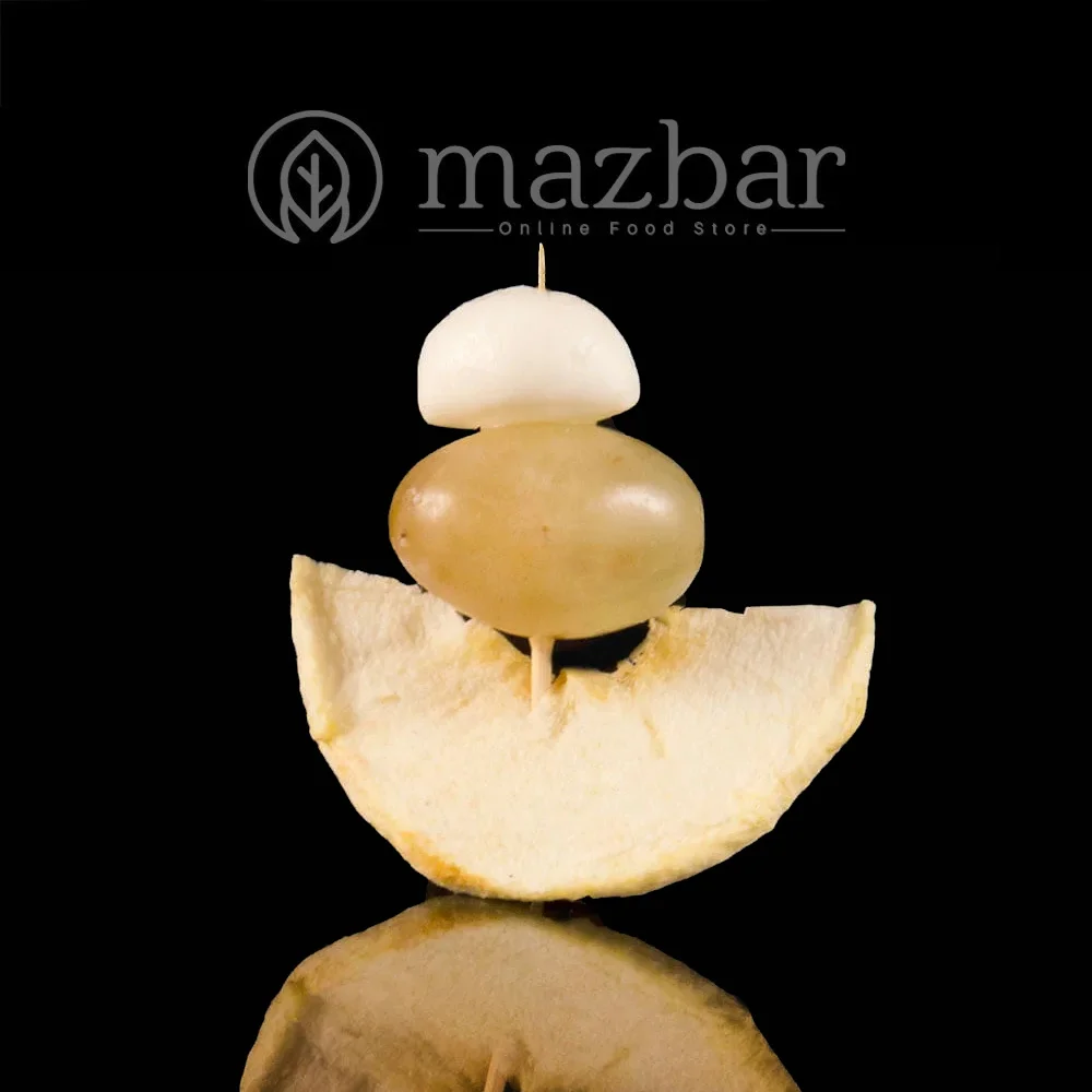 سیخ سیب انگور موزارلا (ظرف ۱۰عددی)