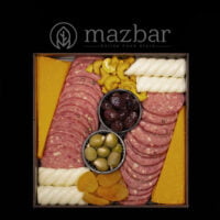 بارمن نمایشگاهی 9 سینی پنیر مزه چدار