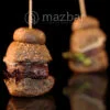 مینی قارچ برگر (سینی پذیرایی 8عددی)