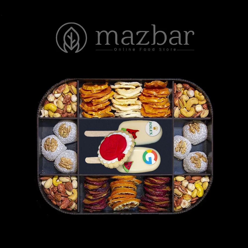 سینی آجیل و پاپسیکل میکس سازمانی