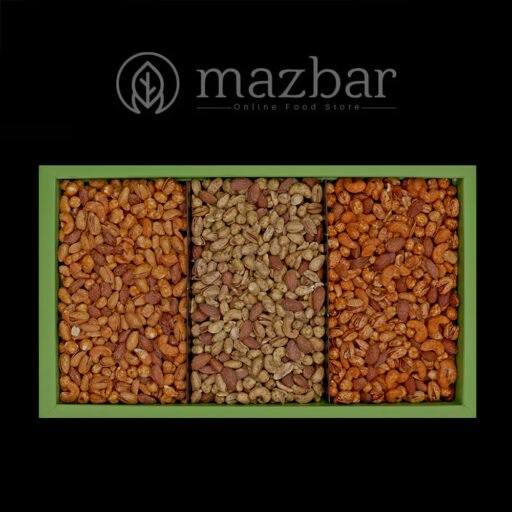 باکس میکس آجیل طعم دار