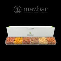 پلکسی باکس آجیل سه مغز خام و شور