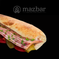 ساندویچ بولکی ژامبون گوشت